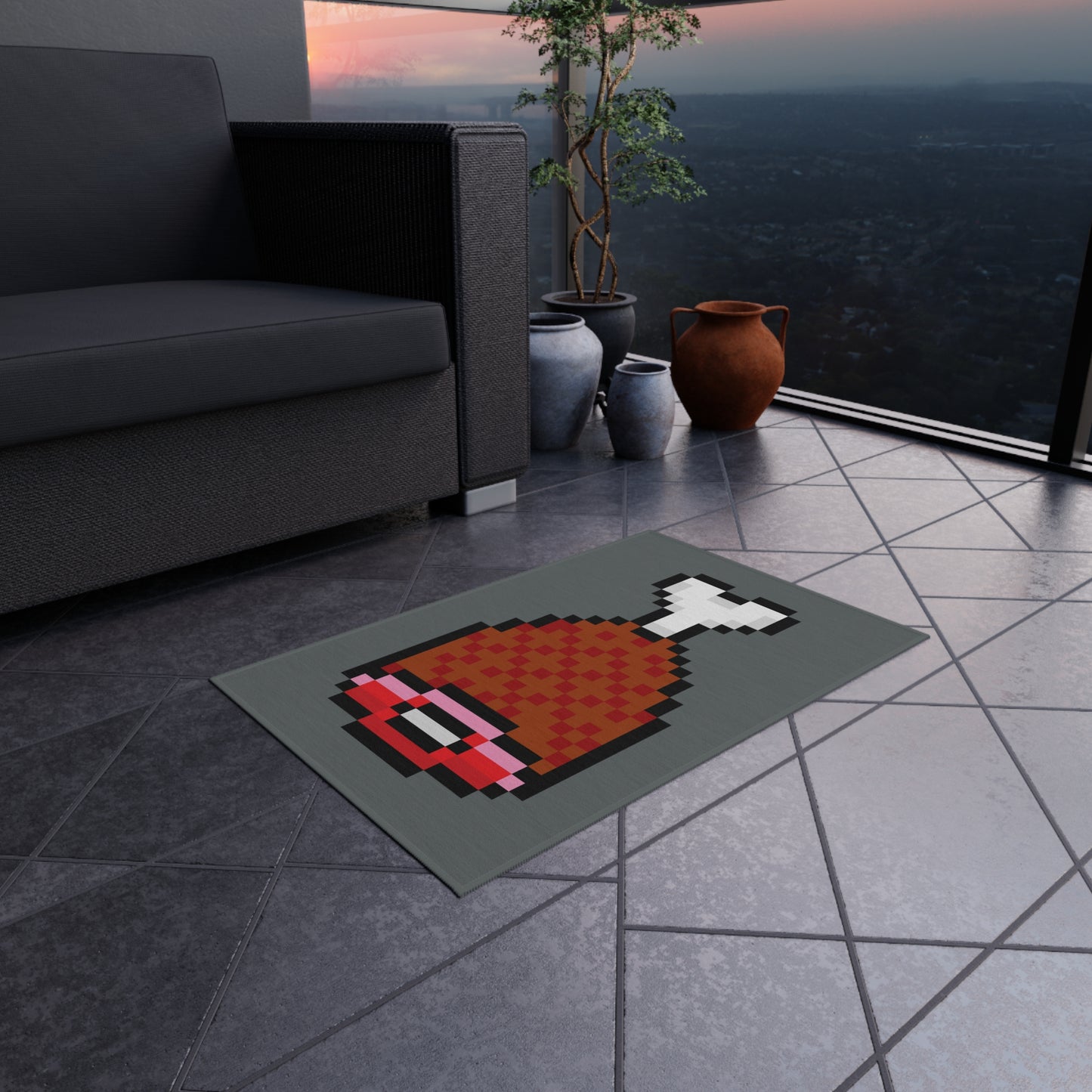 Floor Meat - Ham - Outdoor Rug