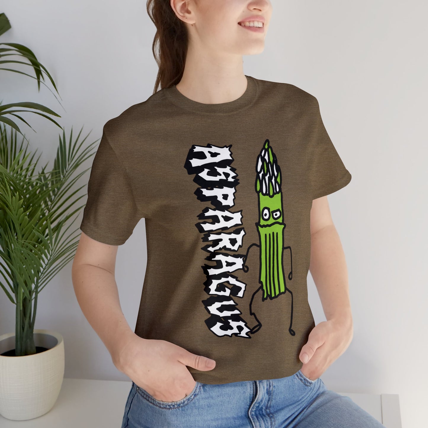 Angry Asparagus Man Shirt