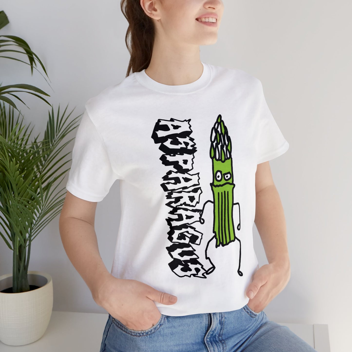 Angry Asparagus Man Shirt