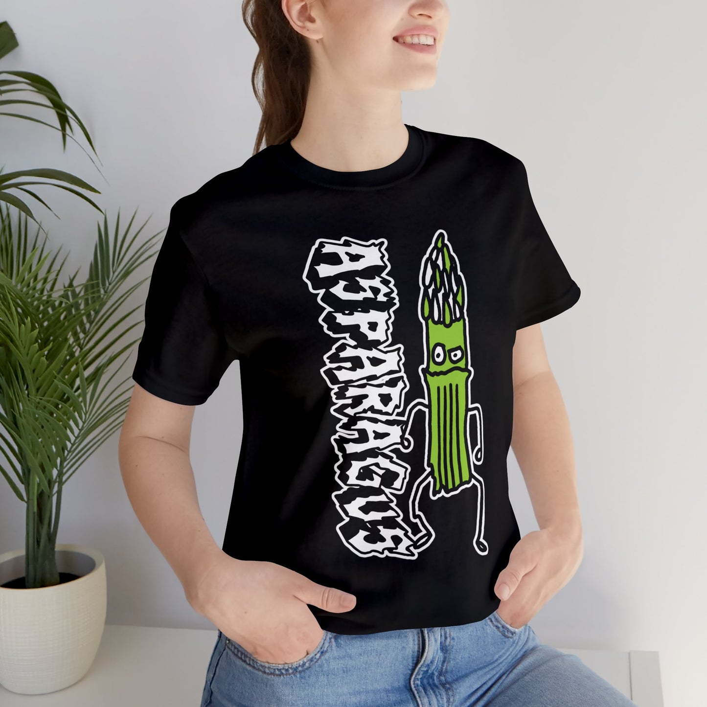 Angry Asparagus Man Shirt