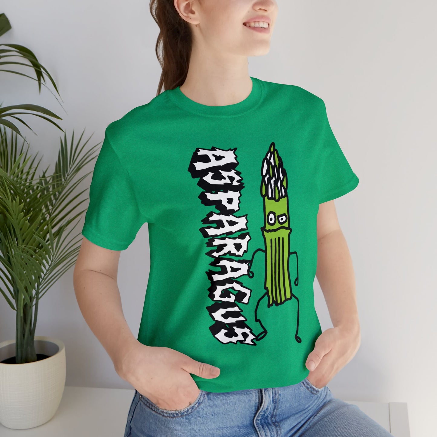 Angry Asparagus Man Shirt